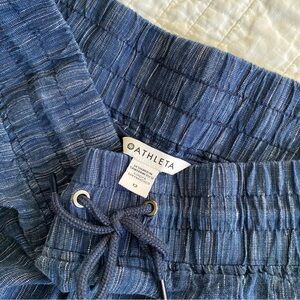 Athleta Cabo Linen Short 12 / 10 if curvy
